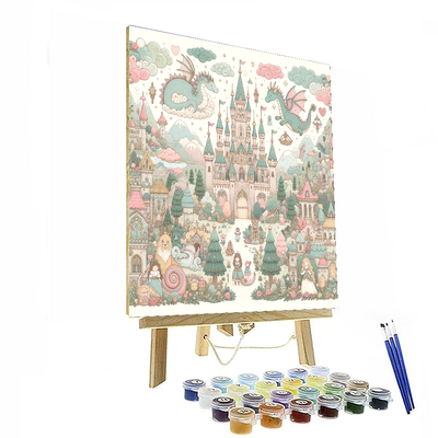 Charming Fairytale Storybook Paint By Numbers Kits