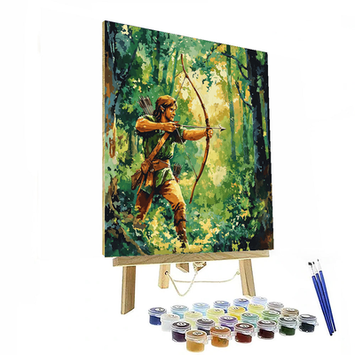 Robin Hood's Merry Adventures - Disney Inspired Paint By Numbers Kits