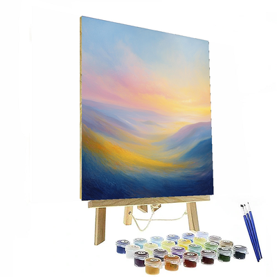 J.M.W. Turner Inspired Glimmers Of Dawn  Painting By Numbers Kit