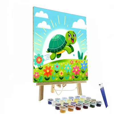 Bouncy Tortoise Paint By Numbers Kits