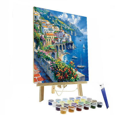 The Amalfi Coast - Campania Paint By Numbers Kits