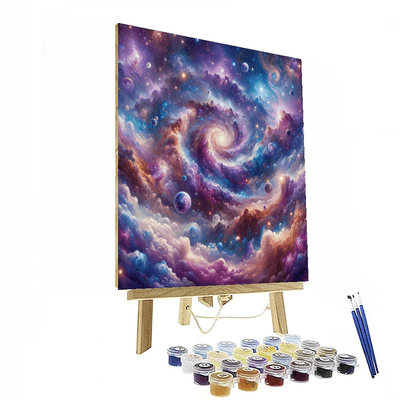 Galaxy Dreams Number Painting