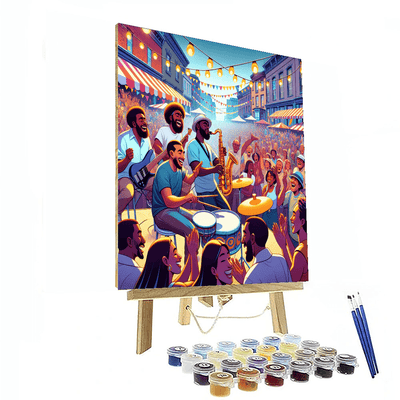 The Montreal International Jazz Festival - Canada Paint By Numbers Kits