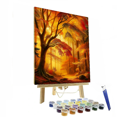 Autumn Tranquility Numbered Painting Kits