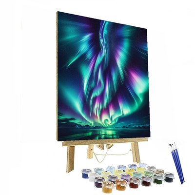 Northern Lights Glow Paint By Numbers Kits