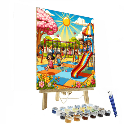 Playful Playground Adventure Numbered Painting Kits