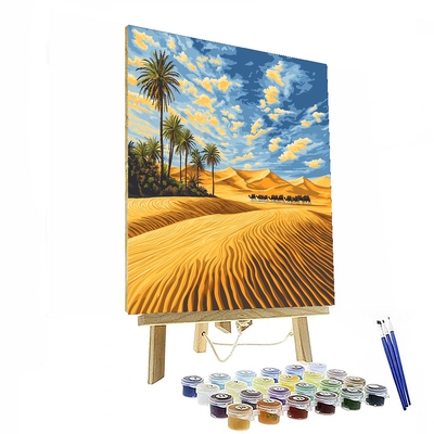 The Sahara Desert Paint By Numbers Art