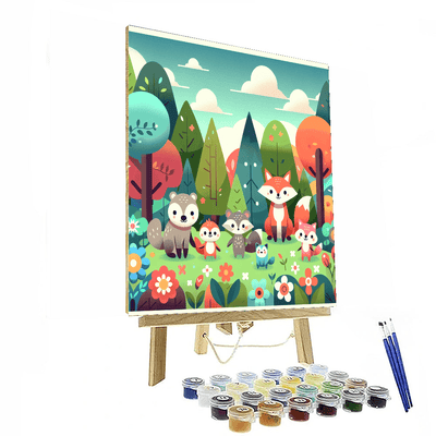 Timberland Tale Troupe Paint By Numbers Kits