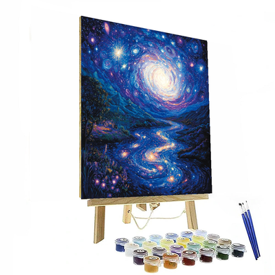 Alex Grey Inspired Celestial Reflections  Paint By Numbers Kits