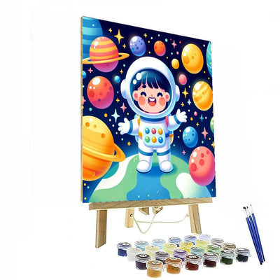 Galaxy Explorer's Quest DIY Paint By Numbers