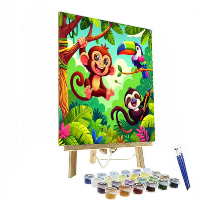 Jungle Exploration Paint By Number