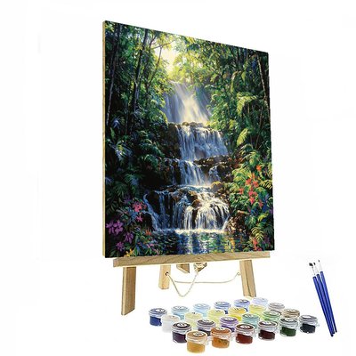 El Yunque National Forest - Puerto Rico Painting By Numbers Kit