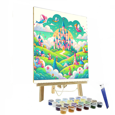 Magical Kingdom Adventure Painting By Numbers Kit