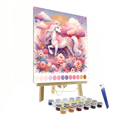 Fantastical Unicorn Dreams Paint By Numbers Art