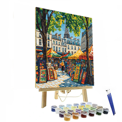 Artisan Market Of Montmartre Paint By Numbers Kits