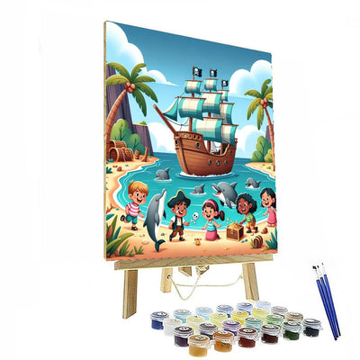 Pirate Cove Discovery Paint By Numbers