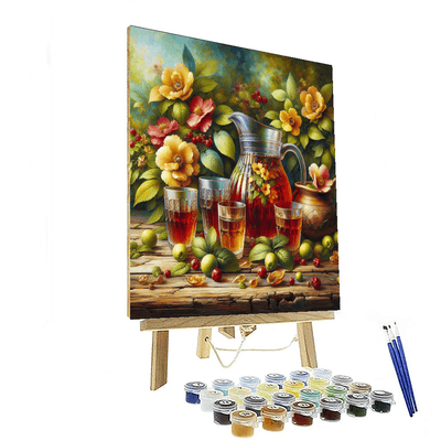 Sweet Tea And Sunshine Painting Number Kit