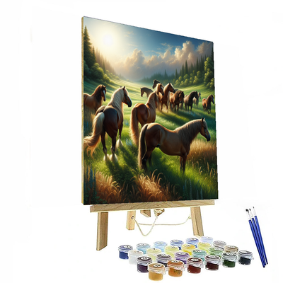 Horse Whisperer's Haven Paint By Color