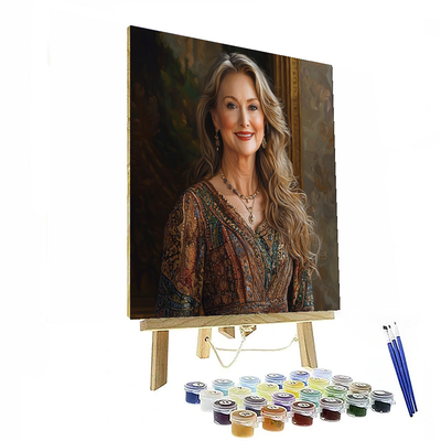 Meryl Streep: The Artistry Of Hollywood’s Leading Lady Painting Number Kit