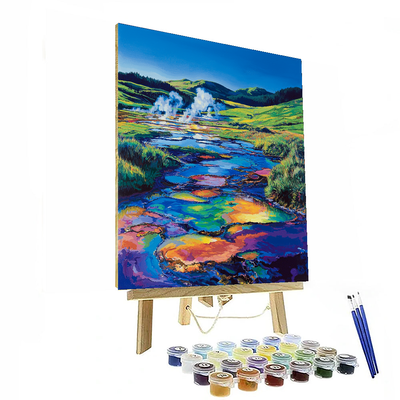 Rotorua Geothermal Wonders Paint By Numbers Kits