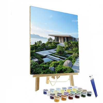 Naoshima Art Island - Japan Painting By Numbers Kit