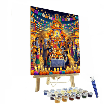 Dia De Los Muertos Paint By Numbers Kits