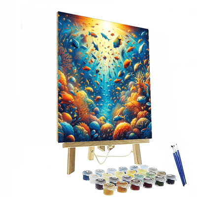 Fantasy Ocean World Numbered Painting Kits