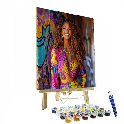 Zendaya: The Rising Star Of Daring Dreams Paint By Numbers Art