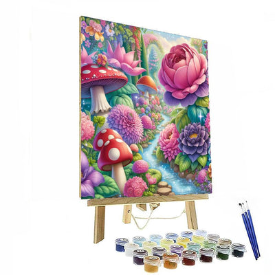 Whimsical Garden Daydream Paint By Numbers Kits