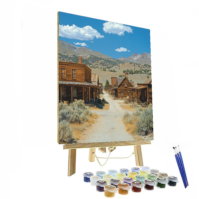 Bodie State Historic Park DIY Paint By Numbers