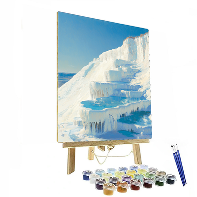 Pamukkale Thermal Pools - Turkey Painting By Numbers Kit