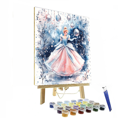 Cinderella's Magical Dreams - Disney Inspired Number Painting