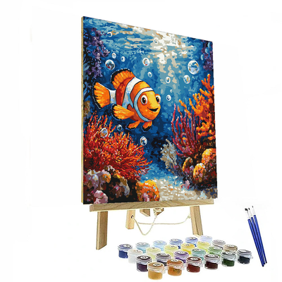 Finding Nemo Underwater Adventure - Disney Inspired Numbered Painting Kits