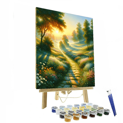 Sunrise Stroll Painting By Numbers Kit