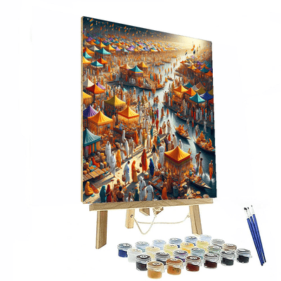 Kumbh Mela Painting Number Kit