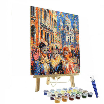 Venetian Carnival - Venice Numbered Painting Kits