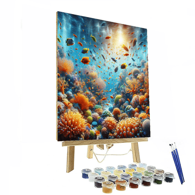 Underwater Reef Wonderland Numbered Painting Kits