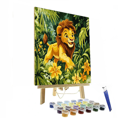 Simba's Jungle Quest - Disney Inspired Numbered Painting Kits