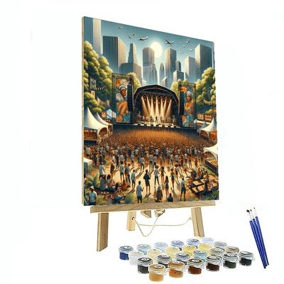 Lollapalooza - Chicago Paint By Numbers Art