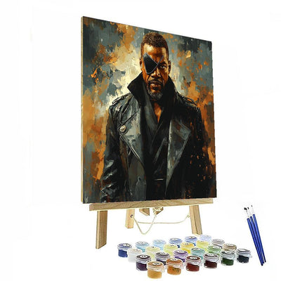 Samuel L. Jackson: The Unstoppable Force Of Cinematic Greatness Numbered Painting Kits