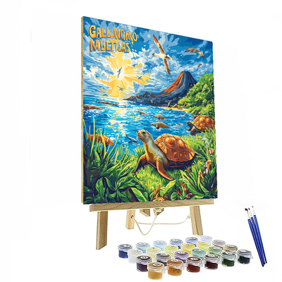 Galapagos Islands - Ecuador Numbered Painting Kits