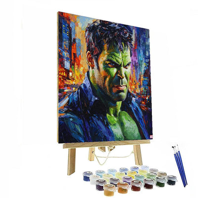 Mark Ruffalo: The Gentle Heart Of The Hulk Number Painting