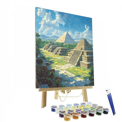 Teotihuacan - Mexico Numbered Painting Kits