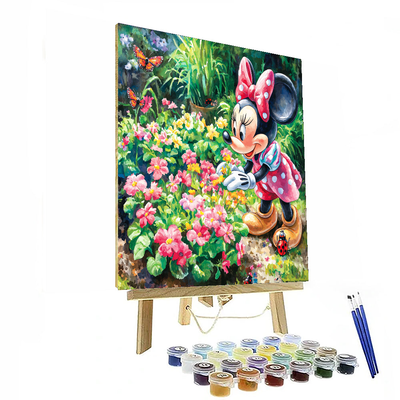 Minnie Mouse's Magical Garden - Disney Inspired Paint By Numbers Kits