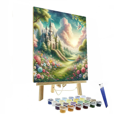 Charming Fairytale Castle Paint By Numbers