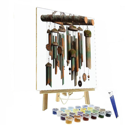 Whispering Meadows Wind Chimes Paint By Number