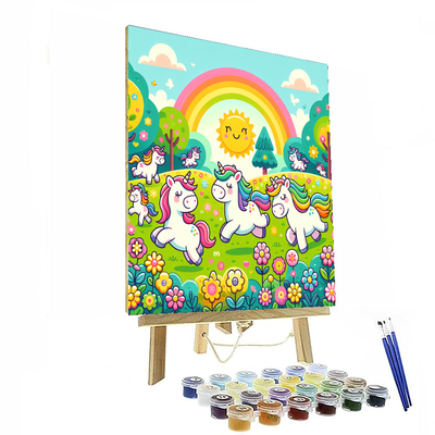 Magical Unicorn Adventures Paint By Color