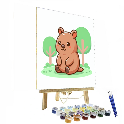 Witty Wombat Painting By Numbers Kit