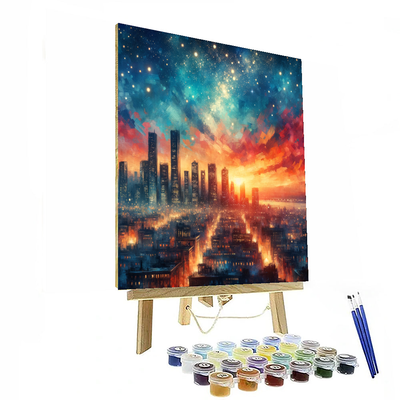 Skyline Dreams Paint By Numbers Art