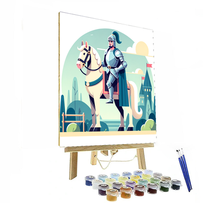 Medieval Knight's Tale Paint By Numbers Kits